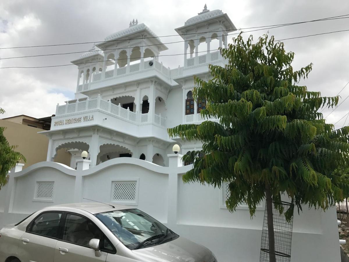 Royal Heritage Villa Udaipur Eksteriør billede