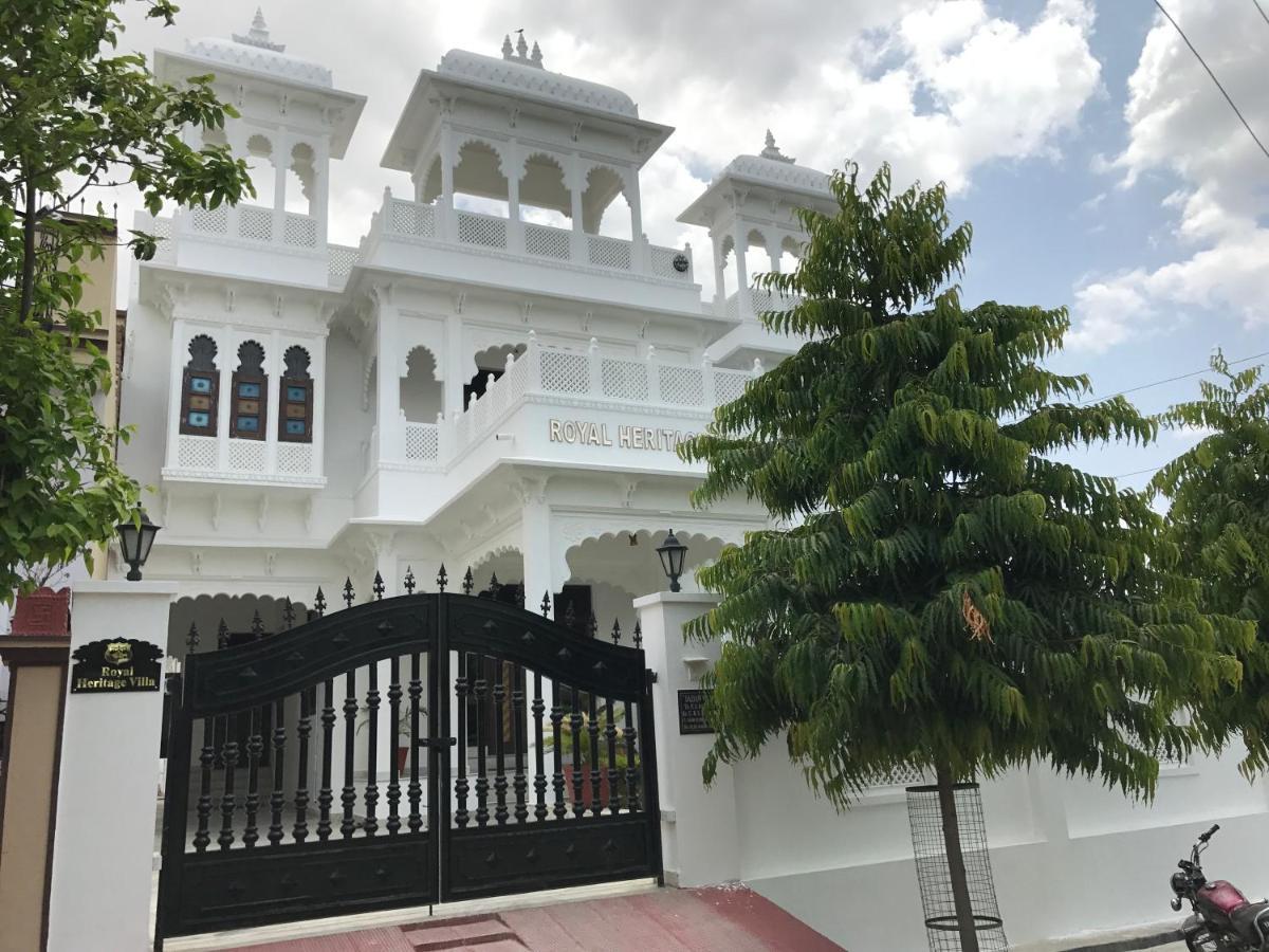 Royal Heritage Villa Udaipur Eksteriør billede