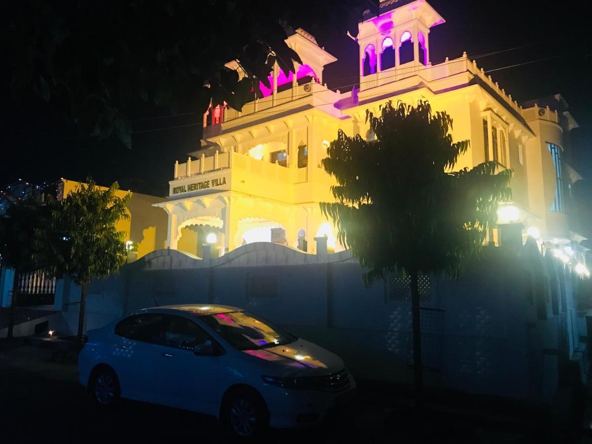 Royal Heritage Villa Udaipur Eksteriør billede