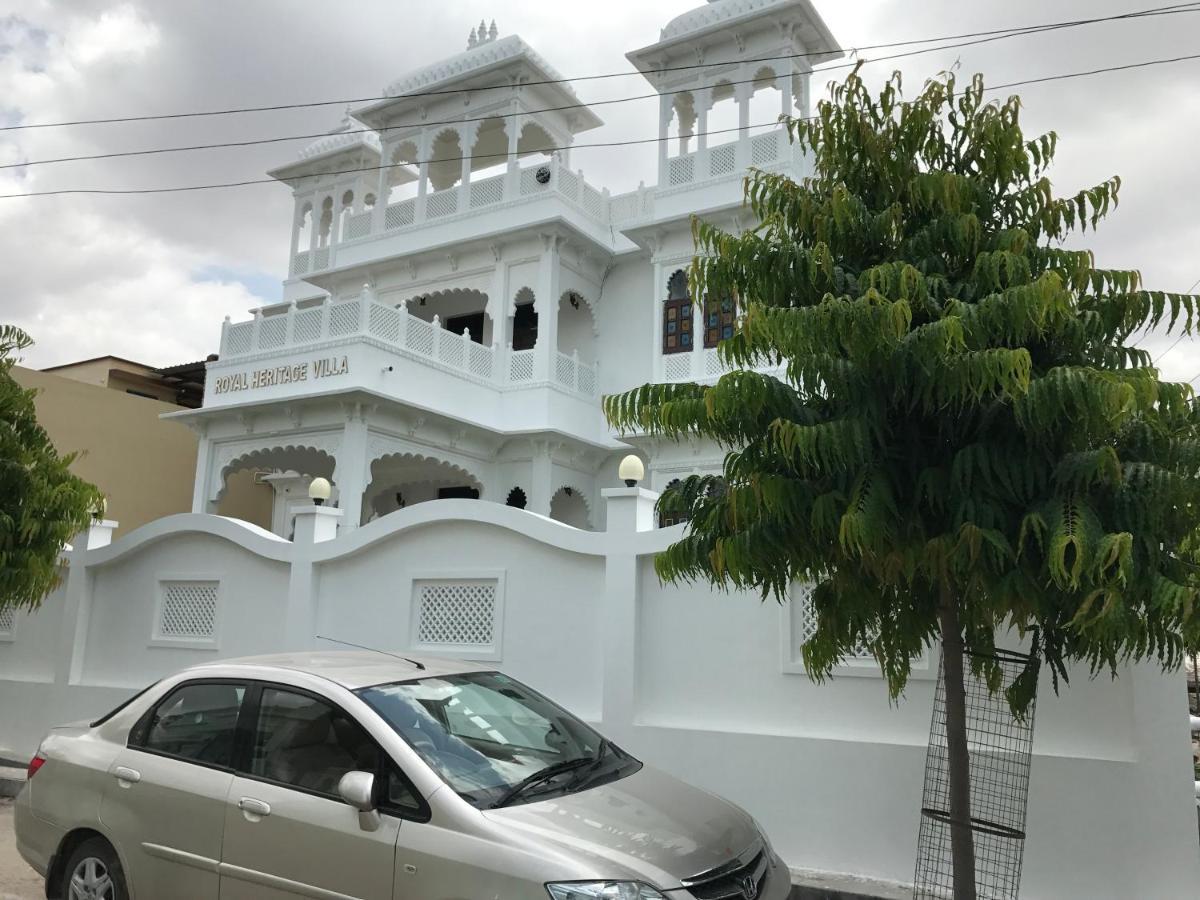 Royal Heritage Villa Udaipur Eksteriør billede