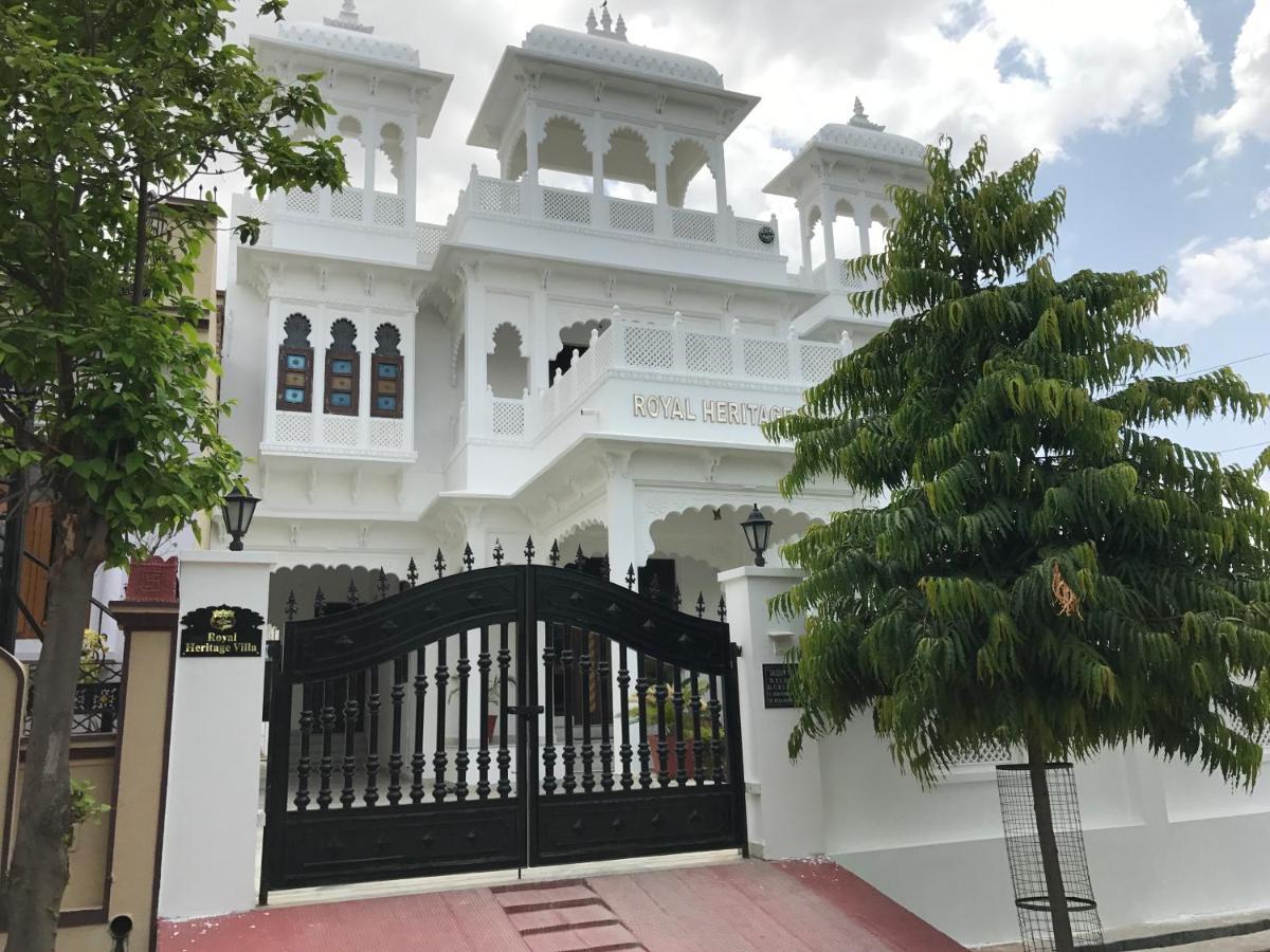 Royal Heritage Villa Udaipur Eksteriør billede