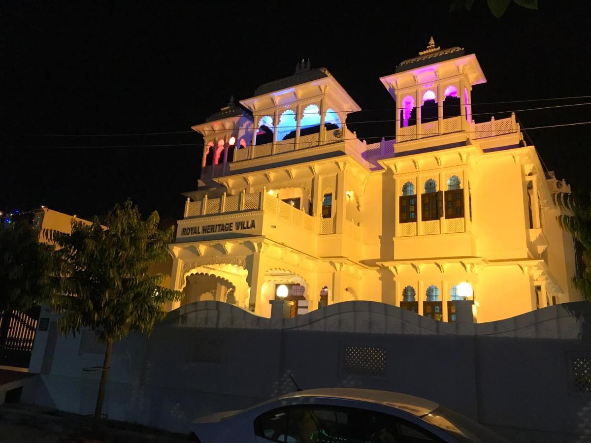 Royal Heritage Villa Udaipur Eksteriør billede