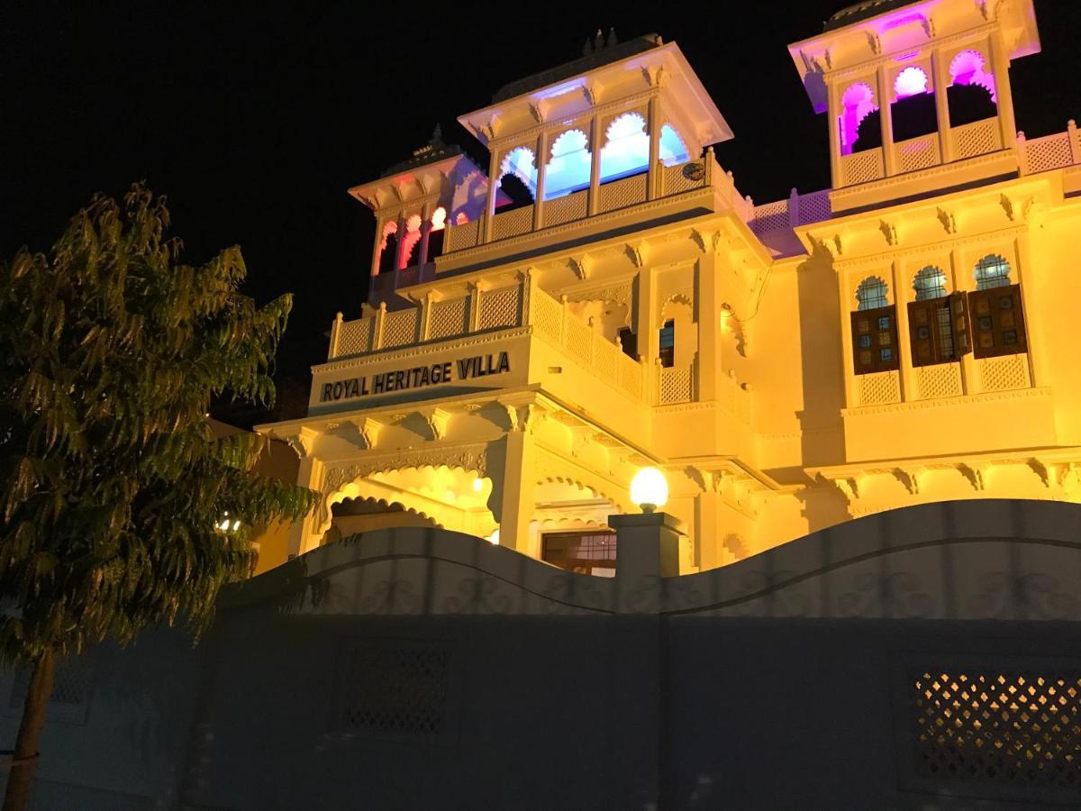 Royal Heritage Villa Udaipur Eksteriør billede