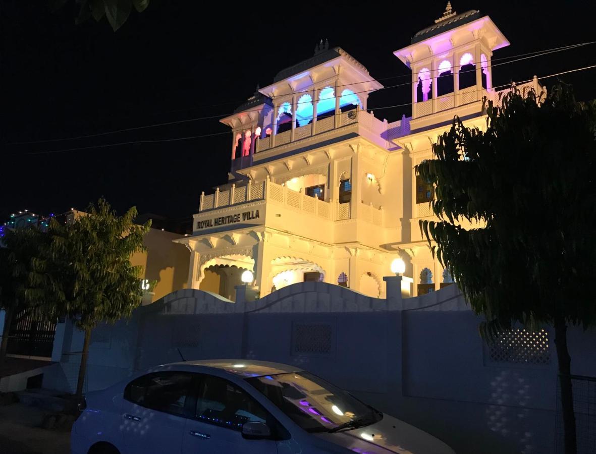 Royal Heritage Villa Udaipur Eksteriør billede