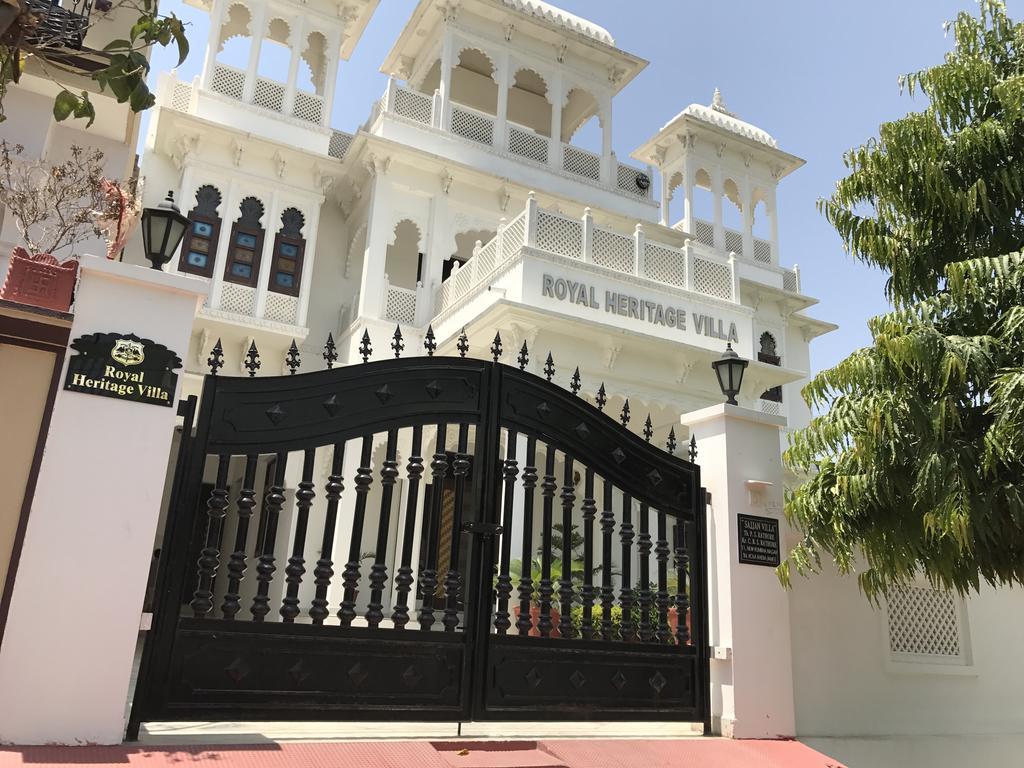 Royal Heritage Villa Udaipur Eksteriør billede